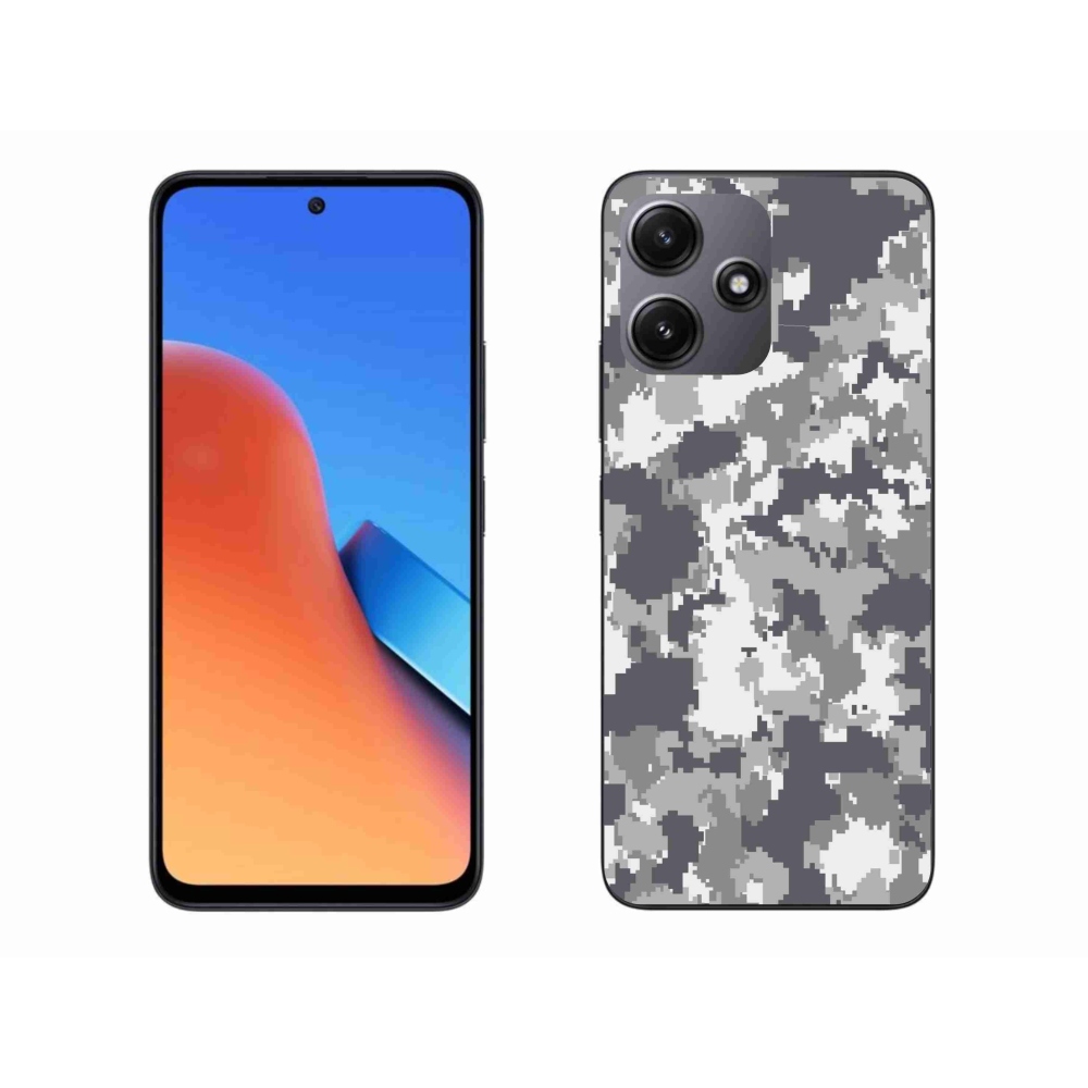 Gélový kryt mmCase na Xiaomi Redmi 12 5G - maskáčový vzor 2