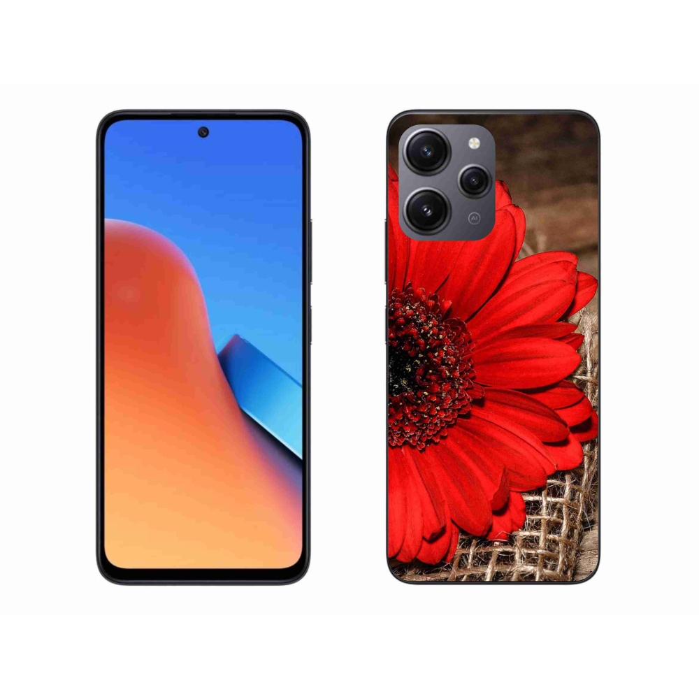 Gélový kryt mmCase na Xiaomi Redmi 12 - gerbera