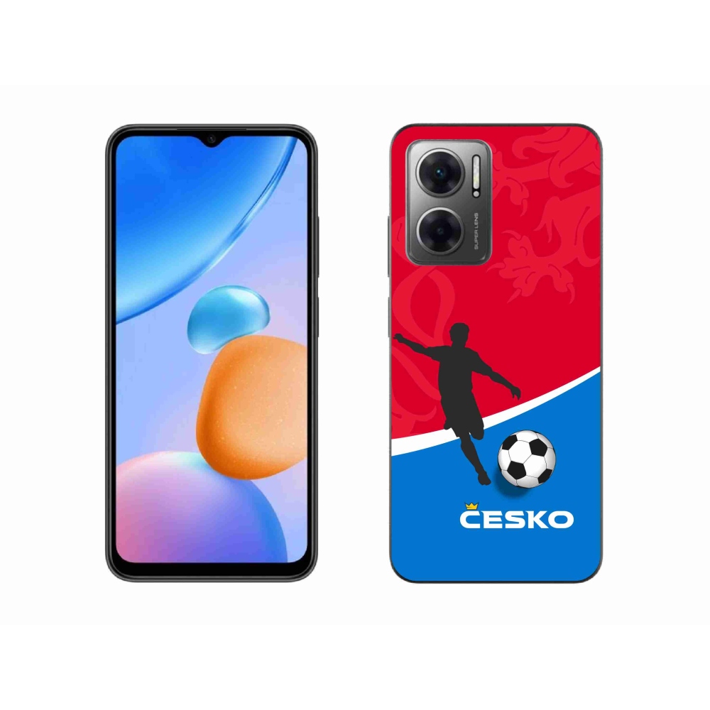 Gélový kryt mmCase na Xiaomi Redmi 10 5G - futbal Česko