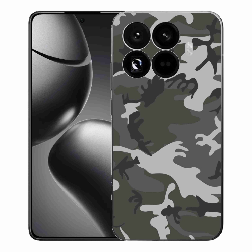 Gélový kryt mmCase na Xiaomi 15T Pro - maskáčový vzor