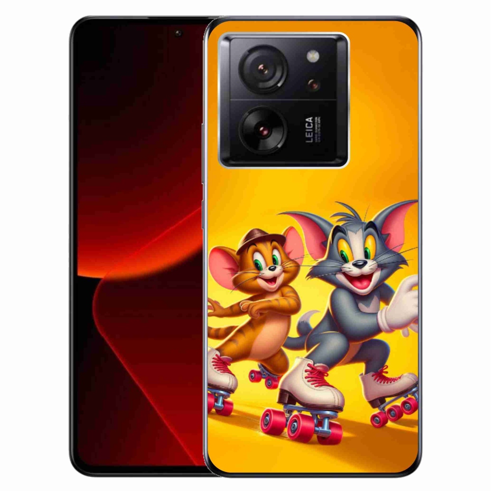 Gélový kryt mmCase na Xiaomi 13T/13T Pro - tom a jerry