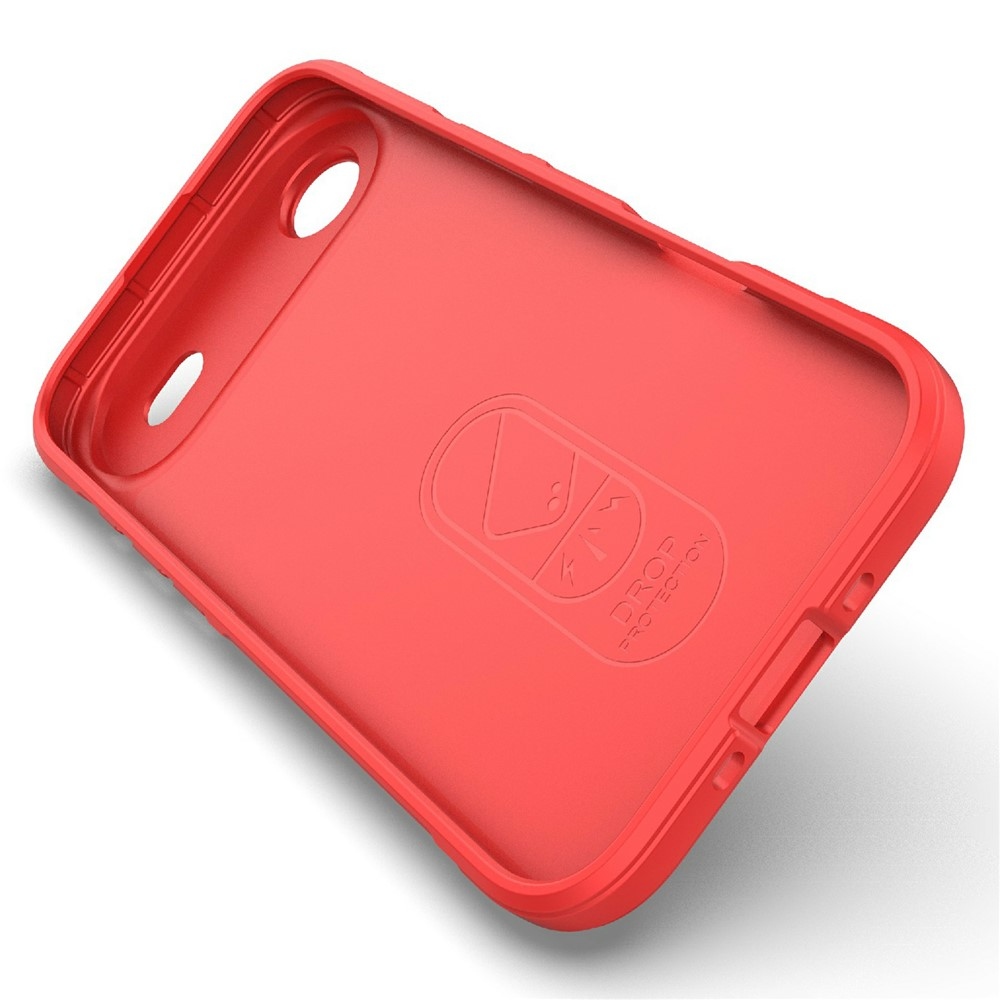 Rugg odolný gélový obal na iPhone 17 Air - červený