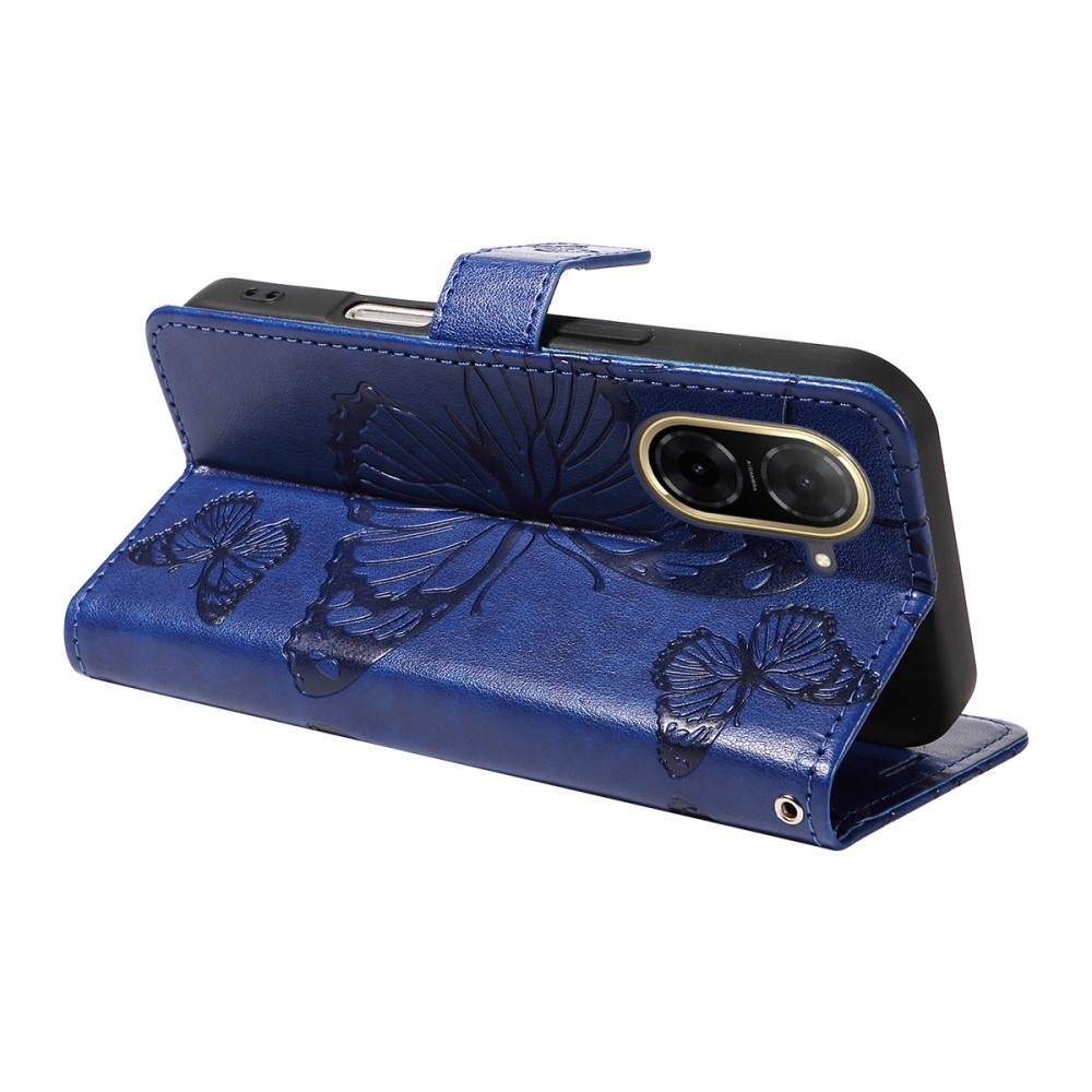 Big Butterfly knižkové púzdro na Xiaomi Redmi A5 (171.7x77.8x8.3mm) - modré