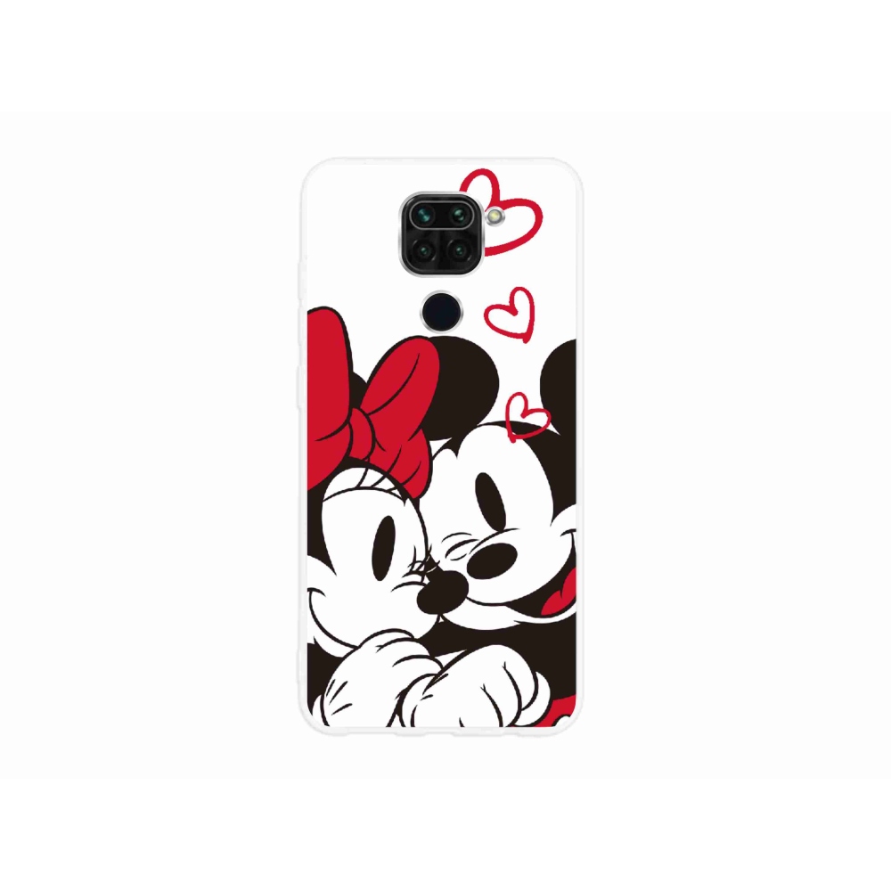 Gélový kryt mmCase na Xiaomi Redmi Note 9 - minnie a mickey