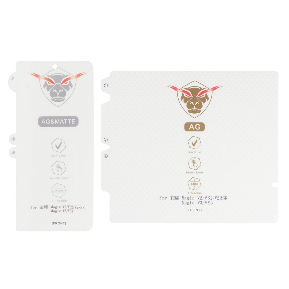 Set ochranná fólia vnútorná + predná celoplošná matná na mobil Honor Magic V5