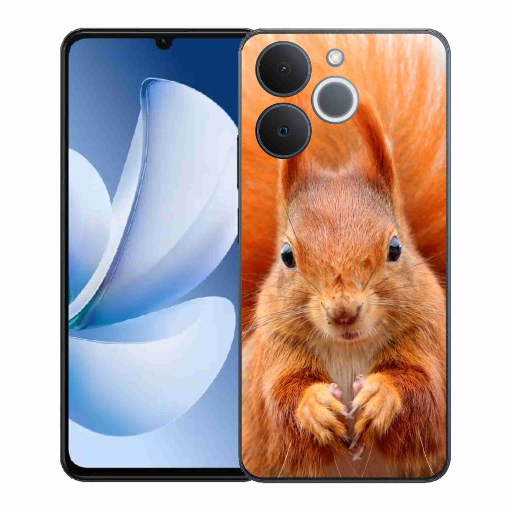 Gélový kryt mmCase na Realme Note 70T - veverička