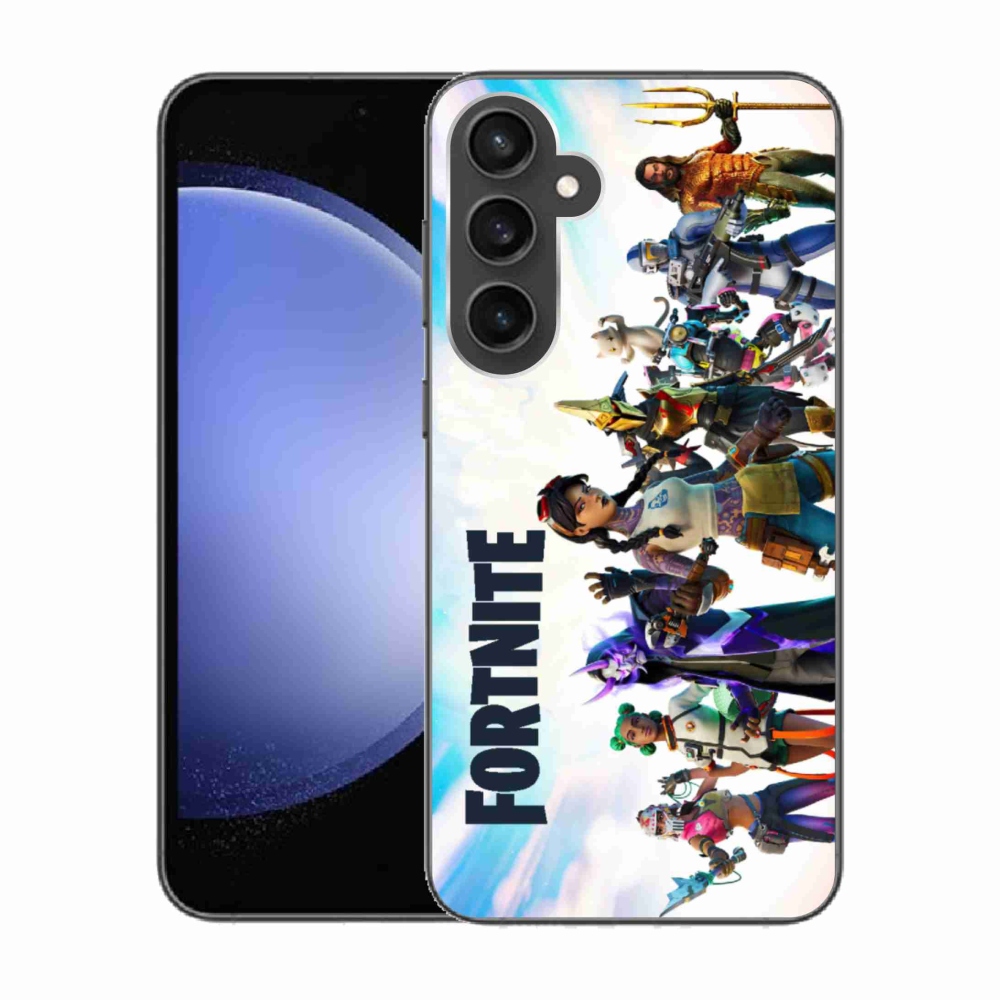 Gélový kryt mmCase na Samsung Galaxy S23 FE - fortnite