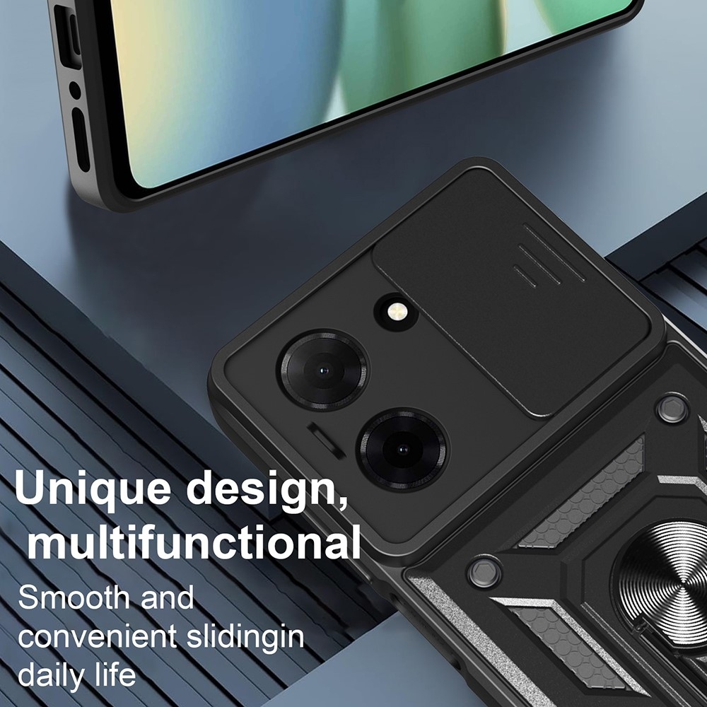 Slide odolný kryt na Xiaomi Redmi A5 (173.45x79.35x8.45mm) - čierny