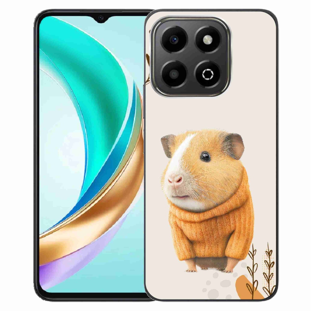 Gélový kryt mmCase na Honor X6b - morča vo svetri
