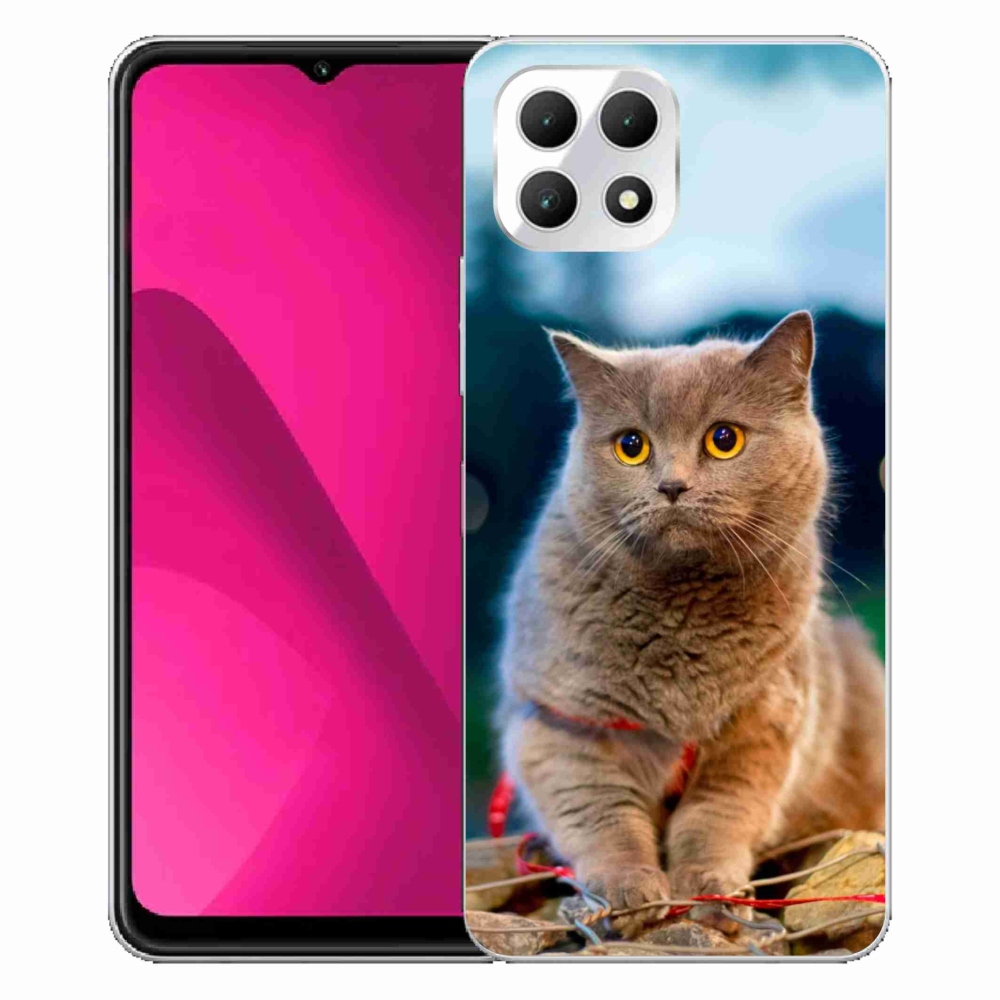 Gélový kryt mmCase na T-Mobile T Phone 2 - britská modrá 2