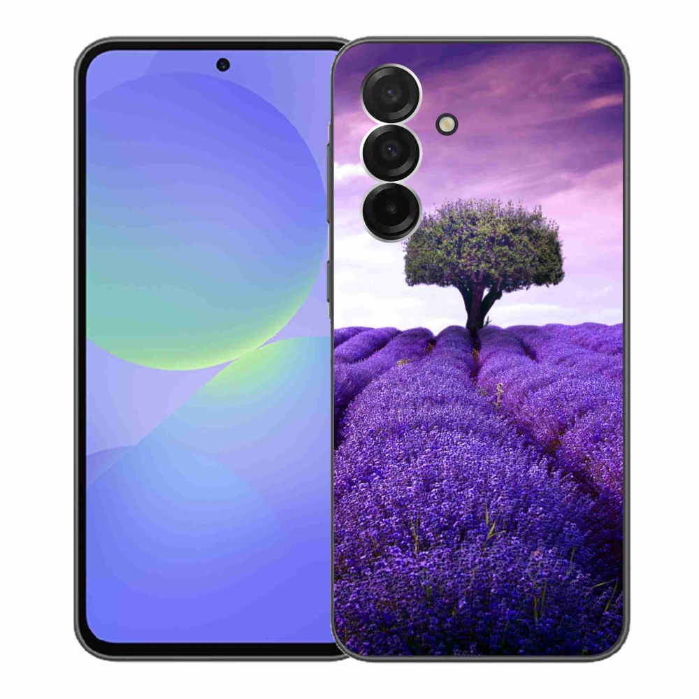 Gélový kryt mmCase na Samsung Galaxy A36 5G - levanduľová lúka