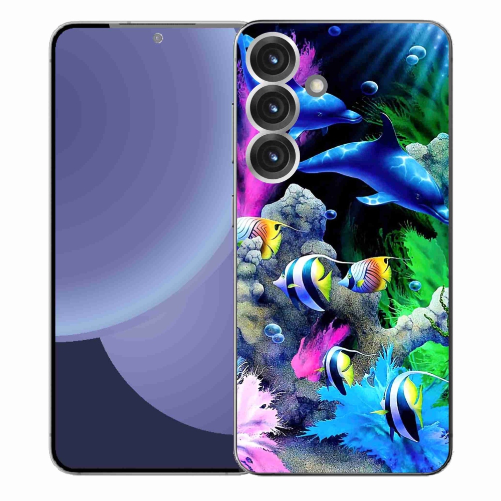Gélový kryt mmCase na Samsung Galaxy S25+ - morský svet