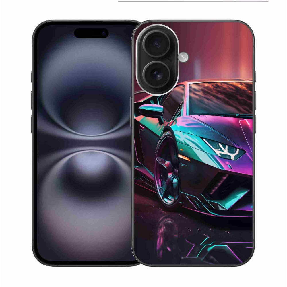 Gélový kryt mmCase na iPhone 16 - auto 8