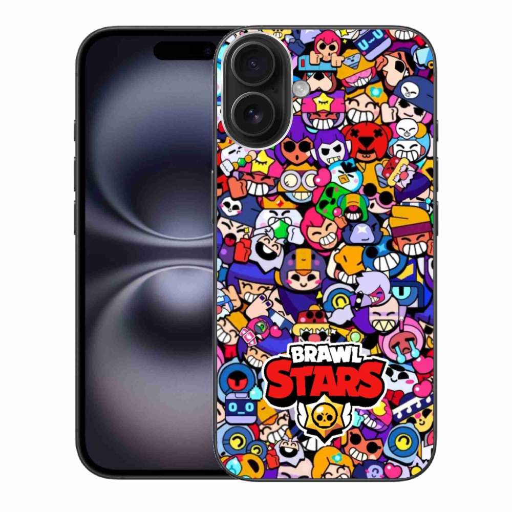 Gélový kryt mmCase na iPhone 16 Plus - brawl stars 2