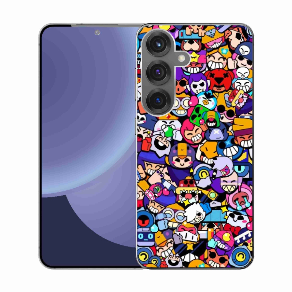 Gélový kryt mmCase na Samsung Galaxy S25 - brawl stars 2