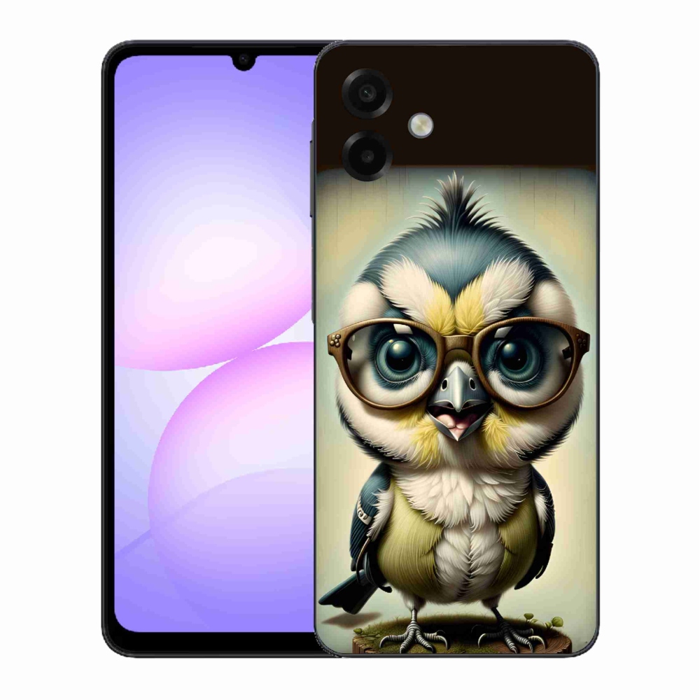 Gélový kryt mmCase na Samsung Galaxy A07 4G - mláďa s okuliarmi