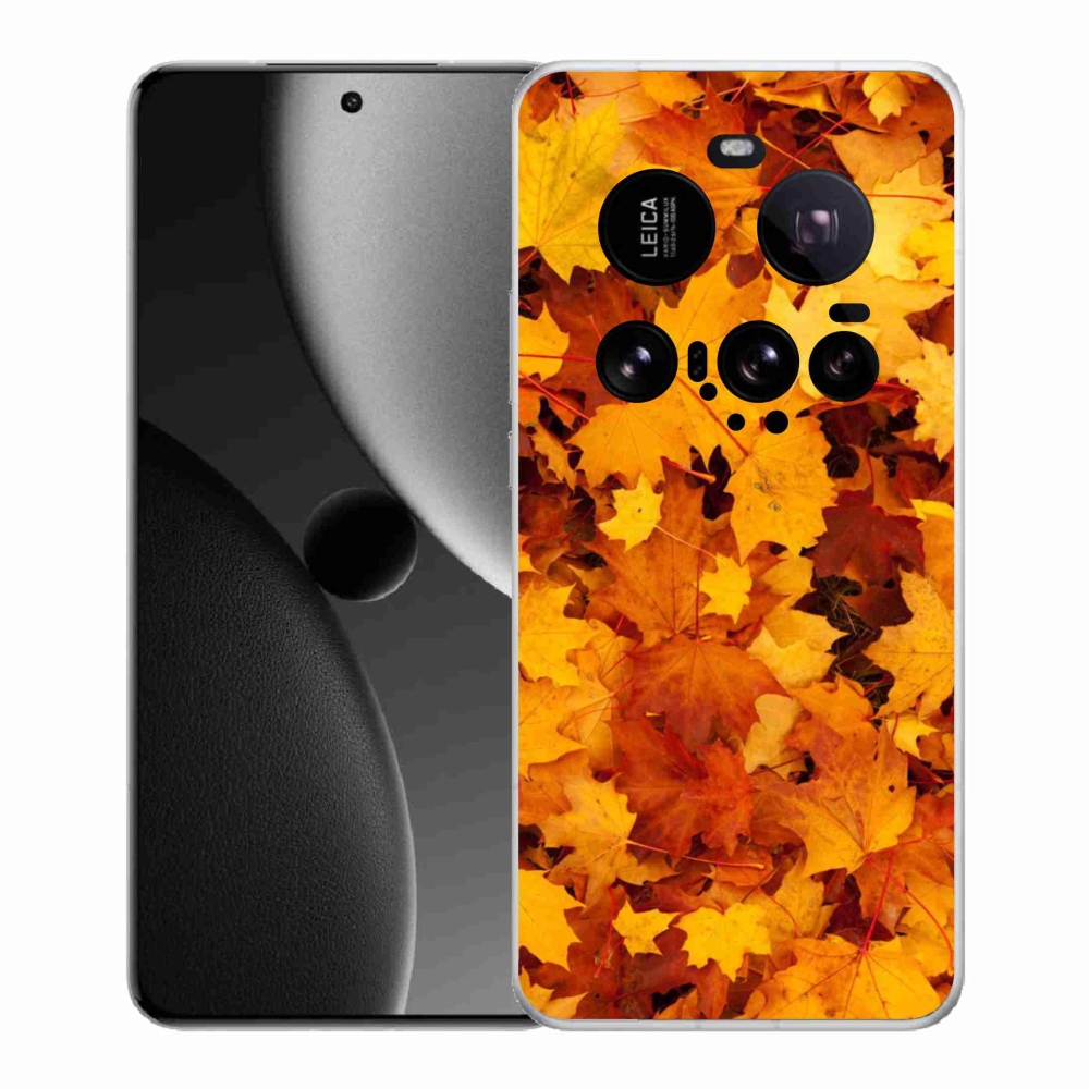 Gélový kryt mmCase na Xiaomi 15 Ultra - javorové listy