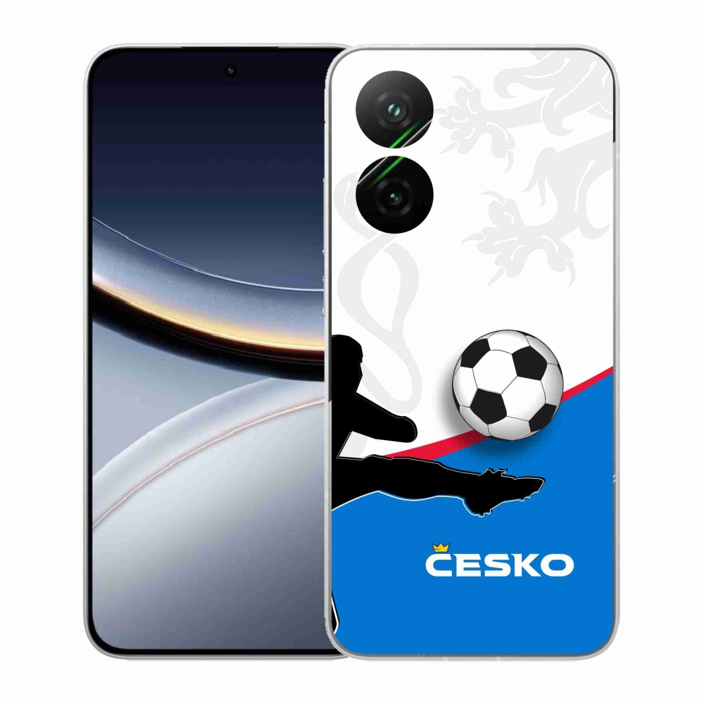 Gélový kryt mmCase na Xiaomi Poco F7 5G - futbal Česko 3