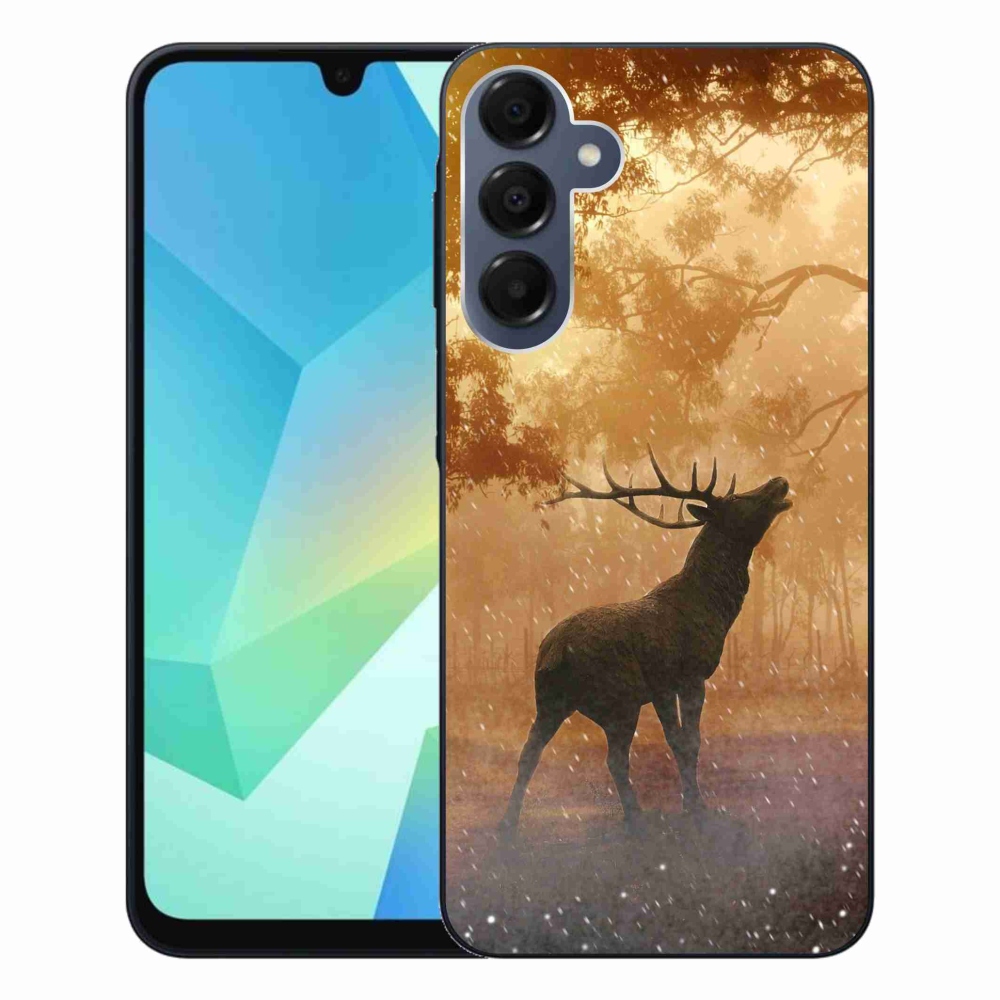 Gélový kryt mmCase na Samsung Galaxy A16 4G/5G - jeleň v ruji