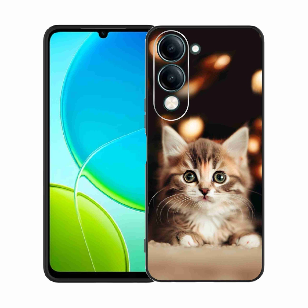 Gélový kryt mmCase na Vivo Y29s 5G - roztomilé mačiatko 2