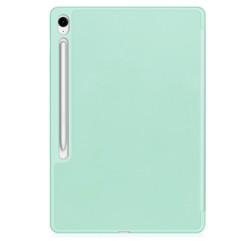 Cases chytré zatváracie púzdro na Samsung Galaxy Tab S10 FE+ - svetlozelené