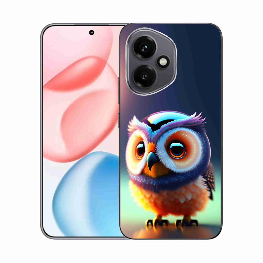 Gélový kryt mmCase na Honor 400 - sovička