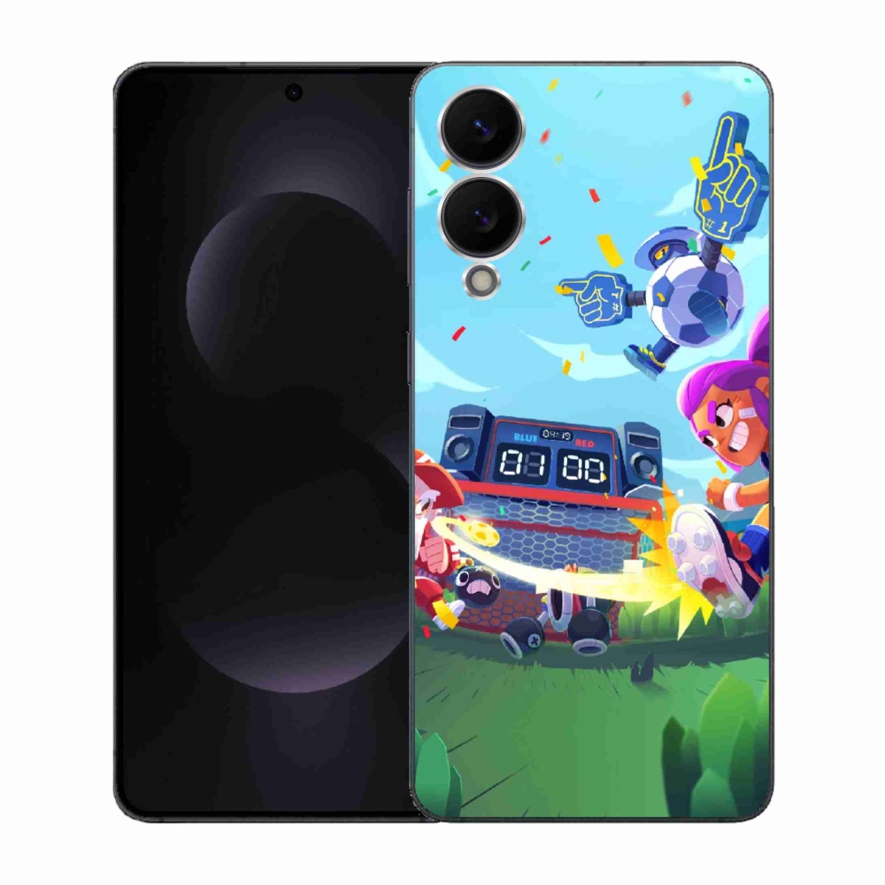 Gélový kryt mmCase na Samsung Galaxy S25 Edge - brawl stars 1