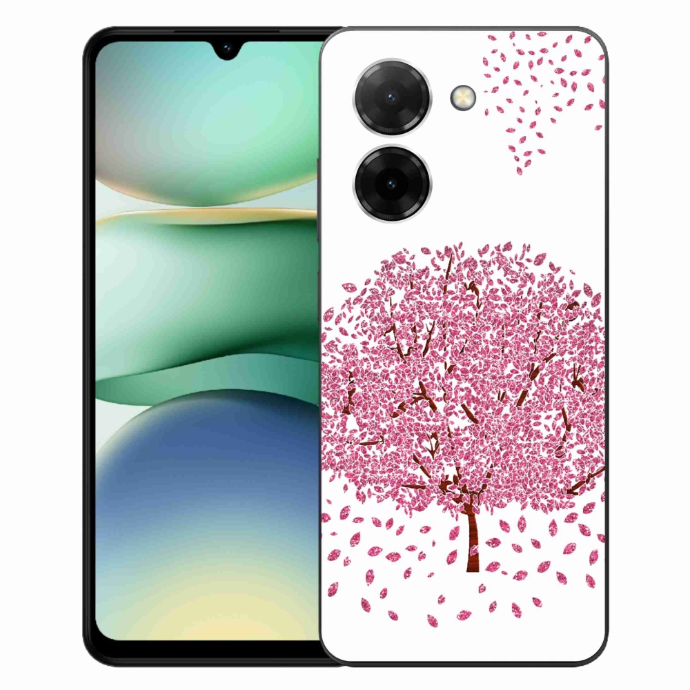 Gélový kryt mmCase na Xiaomi Redmi A5 (171.7x77.8x8.3mm) - kreslený strom s listami