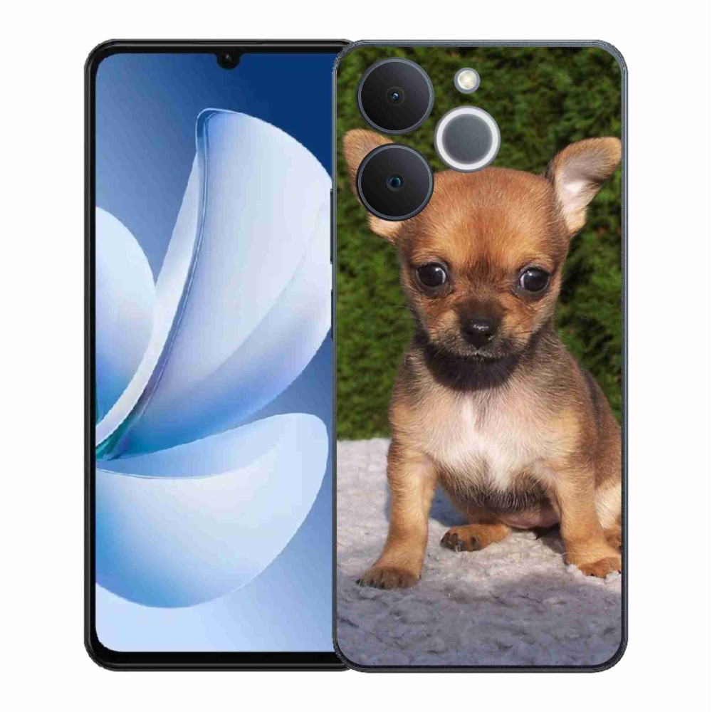 Gélový kryt mmCase na Realme Note 70T - čivava 3