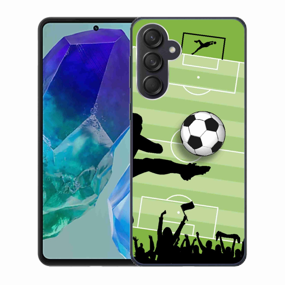 Gélový kryt mmCase na Samsung Galaxy M55 5G - futbal 3
