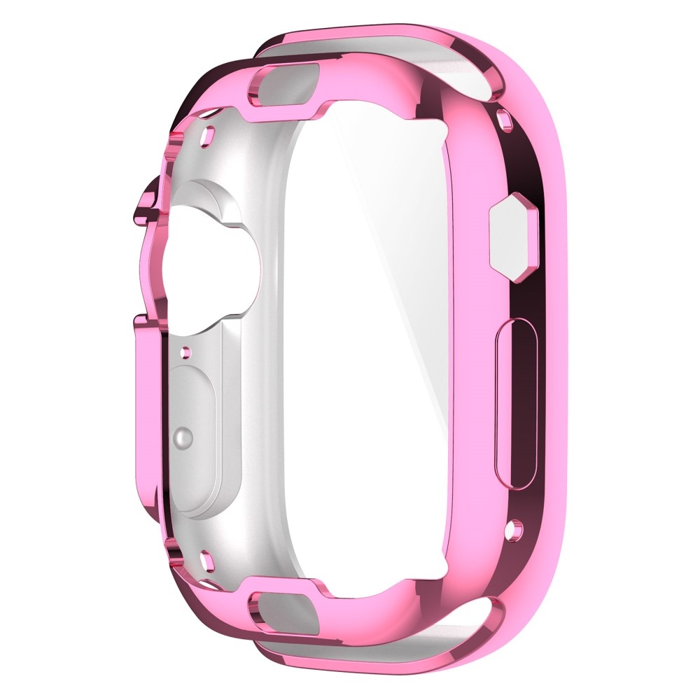 Soft nasadzovacie gélové ochranné púzdro pre Apple Watch Ultra/Ultra 2 49 mm - ružové