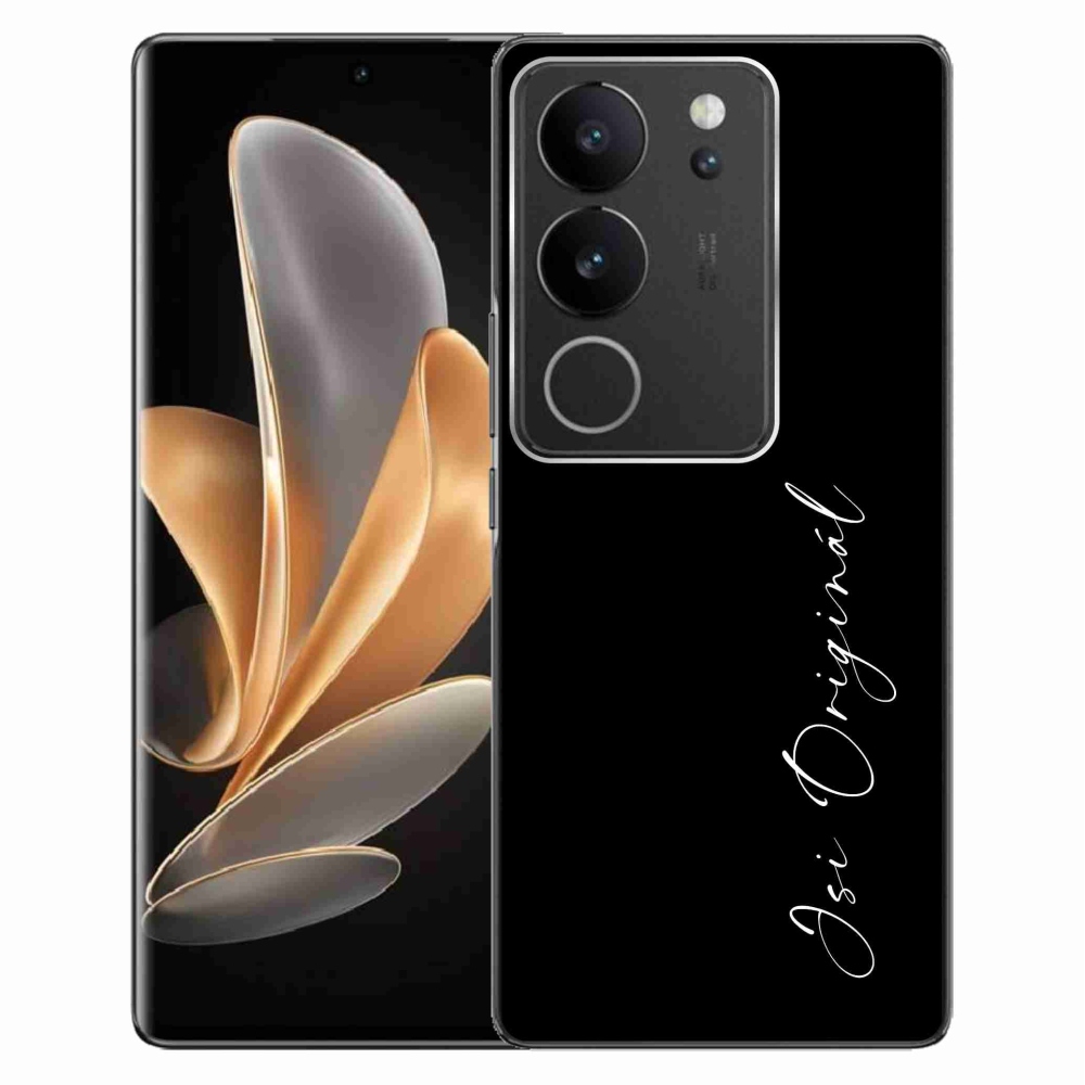 Gélový kryt mmCase na Vivo V29 5G - si originál čierne pozadie