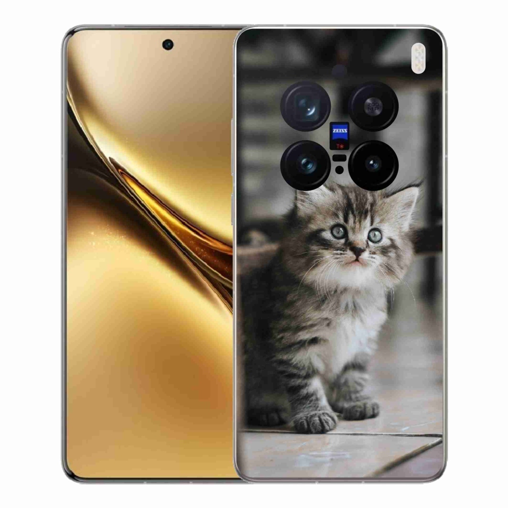 Gélový kryt mmCase na Vivo X200 Pro 5G - mačiatko