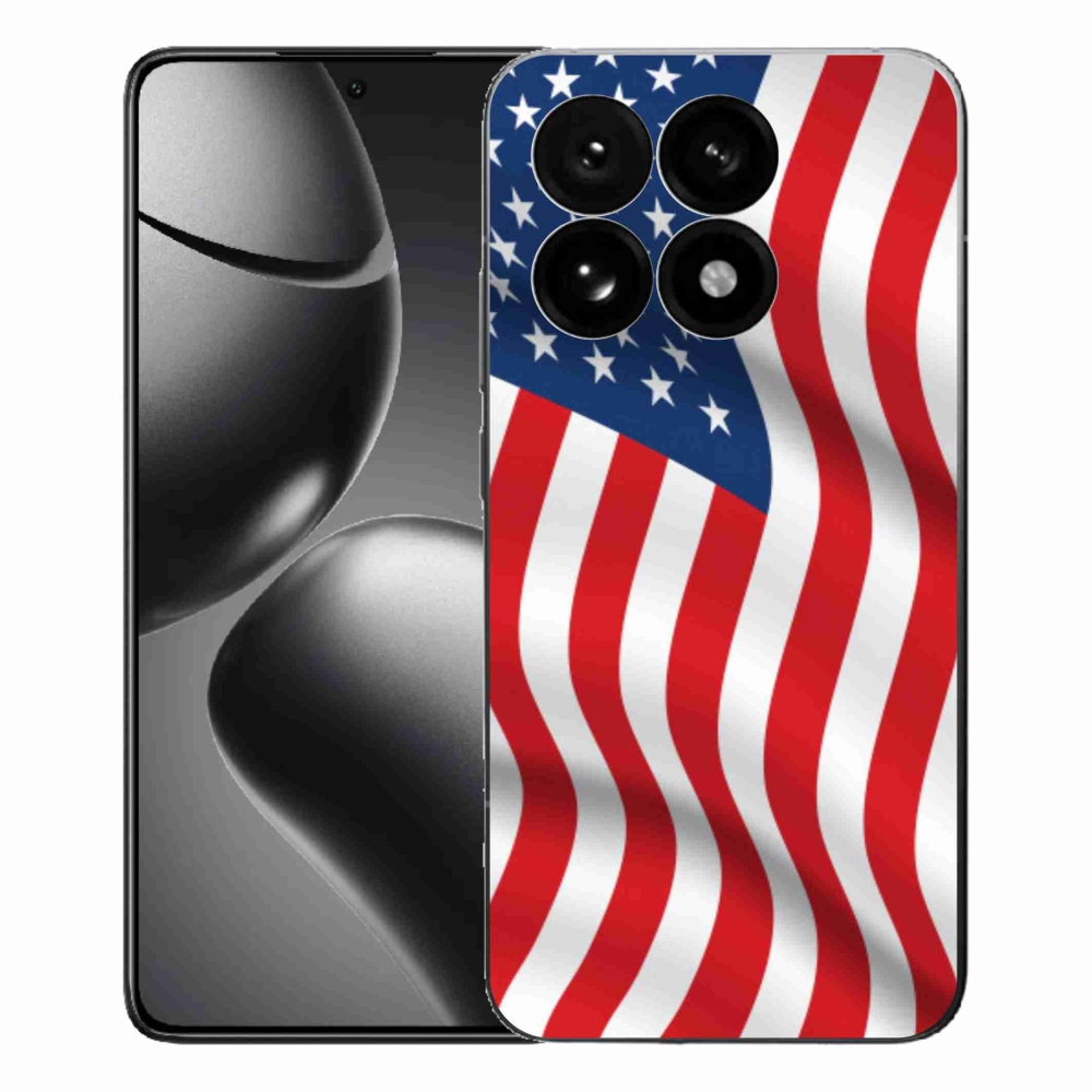 Gélový kryt mmCase na Xiaomi 15T - USA vlajka