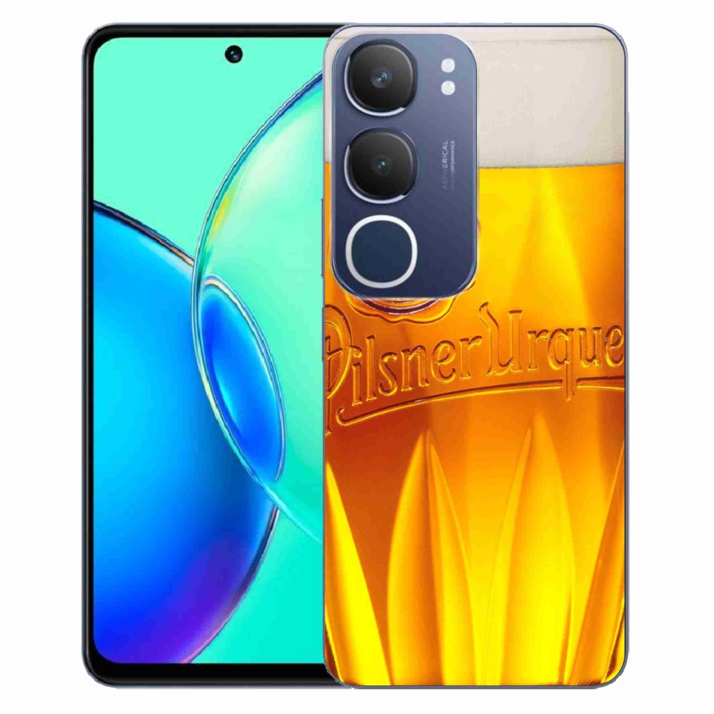 Gélový kryt mmCase na Vivo Y19s - pivo