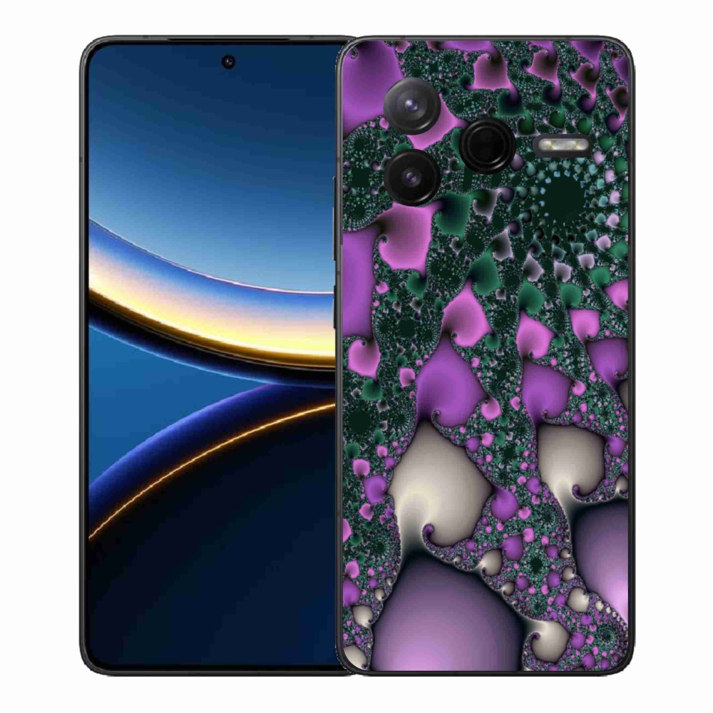 Gélový kryt mmCase na Xiaomi Poco F7 Pro - abstrakt 7