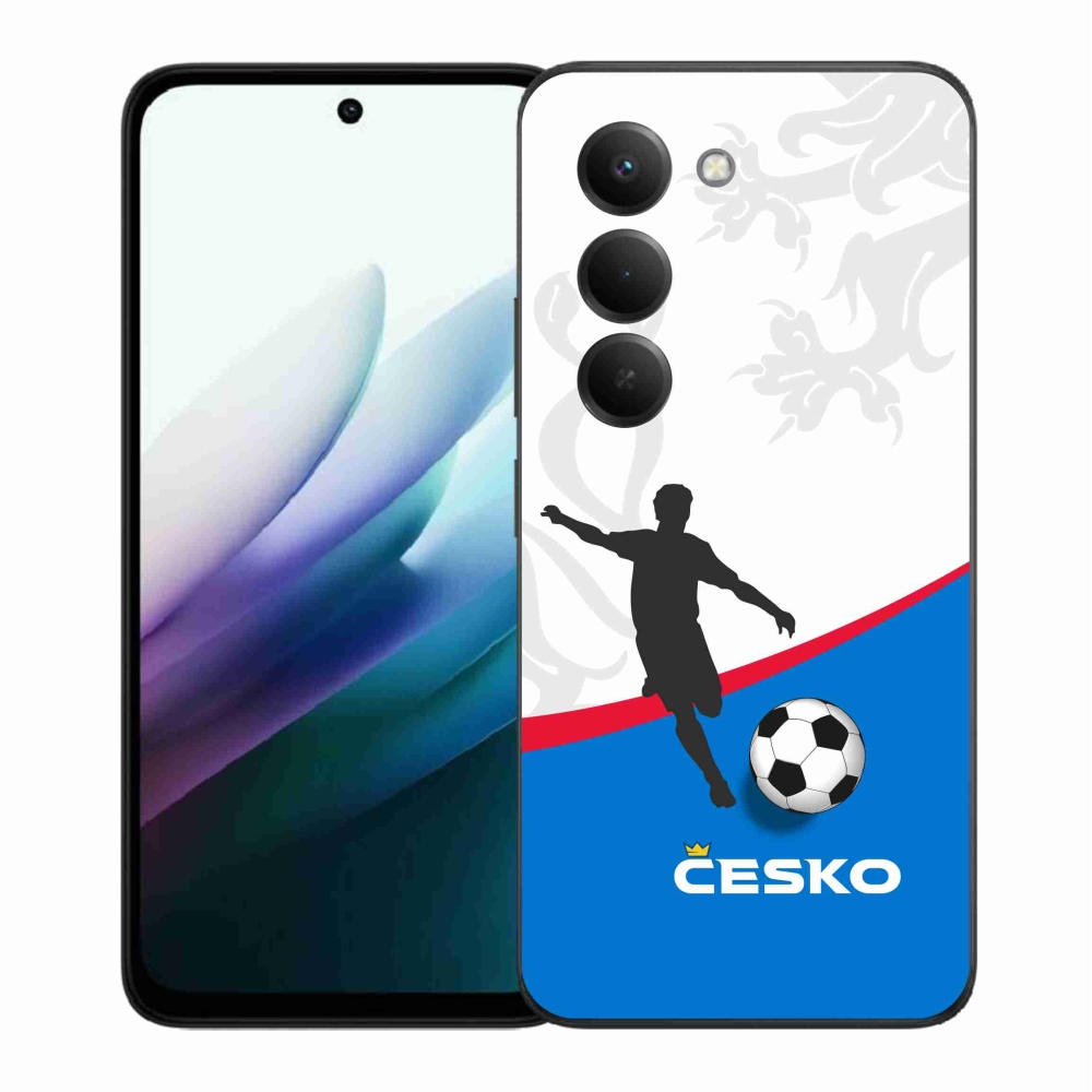 Gélový kryt mmCase na Xiaomi Redmi 15 4G/5G (171mm) - futbal Česko 1