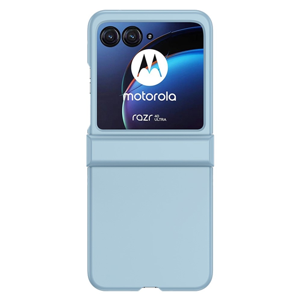 Hard plastový kryt na Motorola Razr 40 Ultra 5G - svetlomodrý