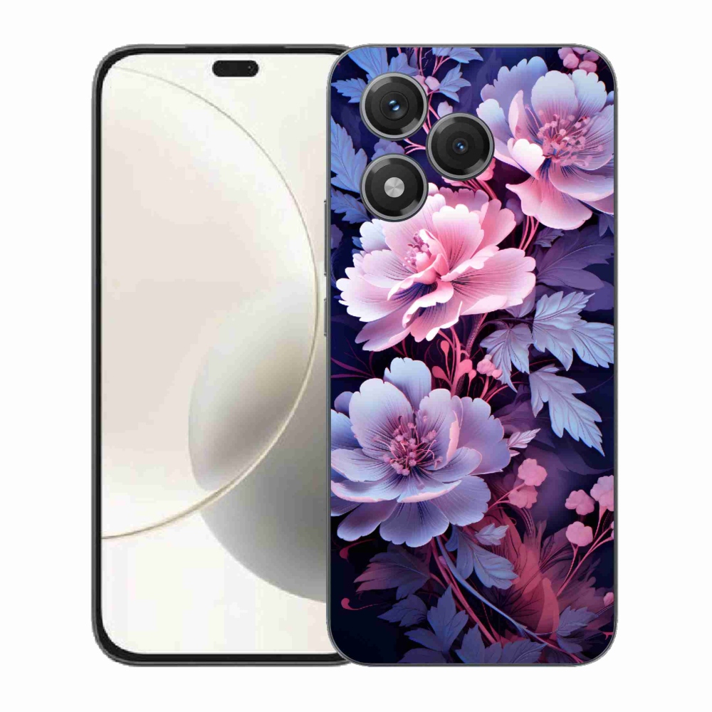 Gélový kryt mmCase na Honor 400 Lite - kvety 11