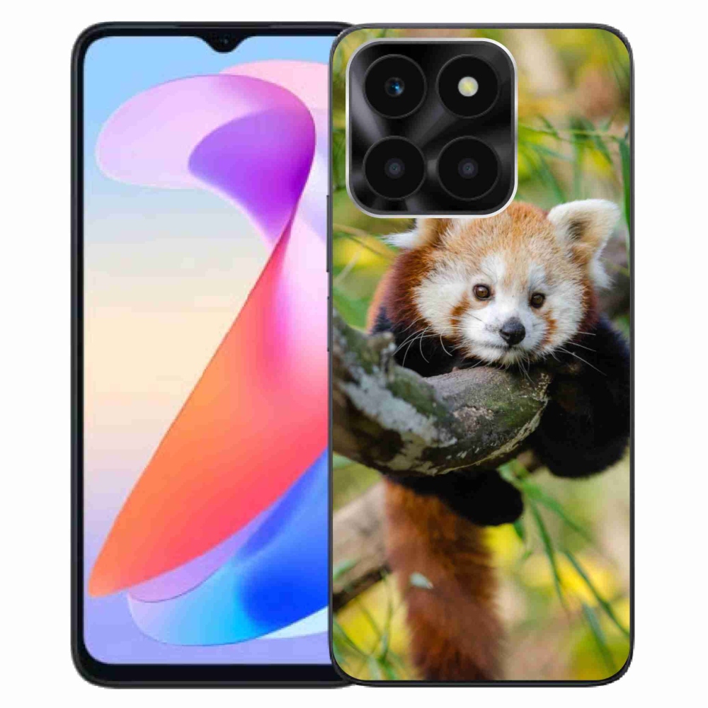 Gélový kryt mmCase na Honor X6a - panda červená