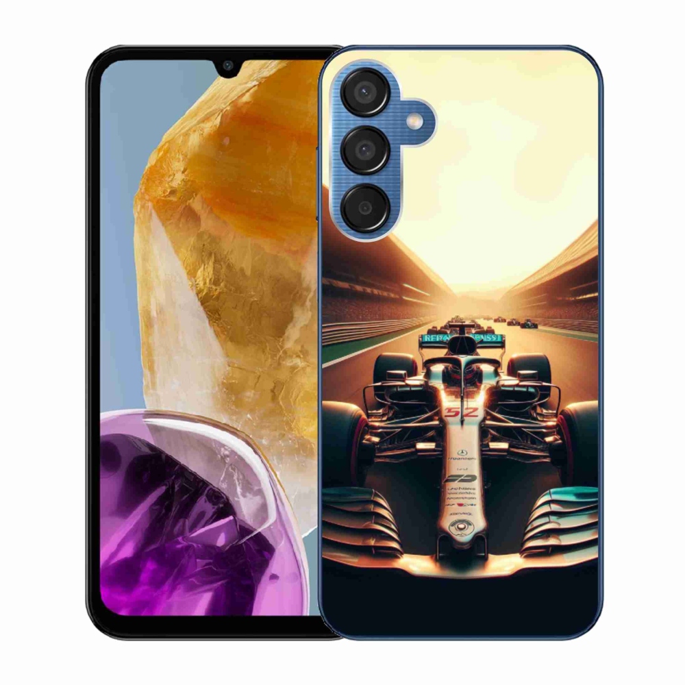 Gélový kryt mmCase na Samsung Galaxy M15 5G - formula 1