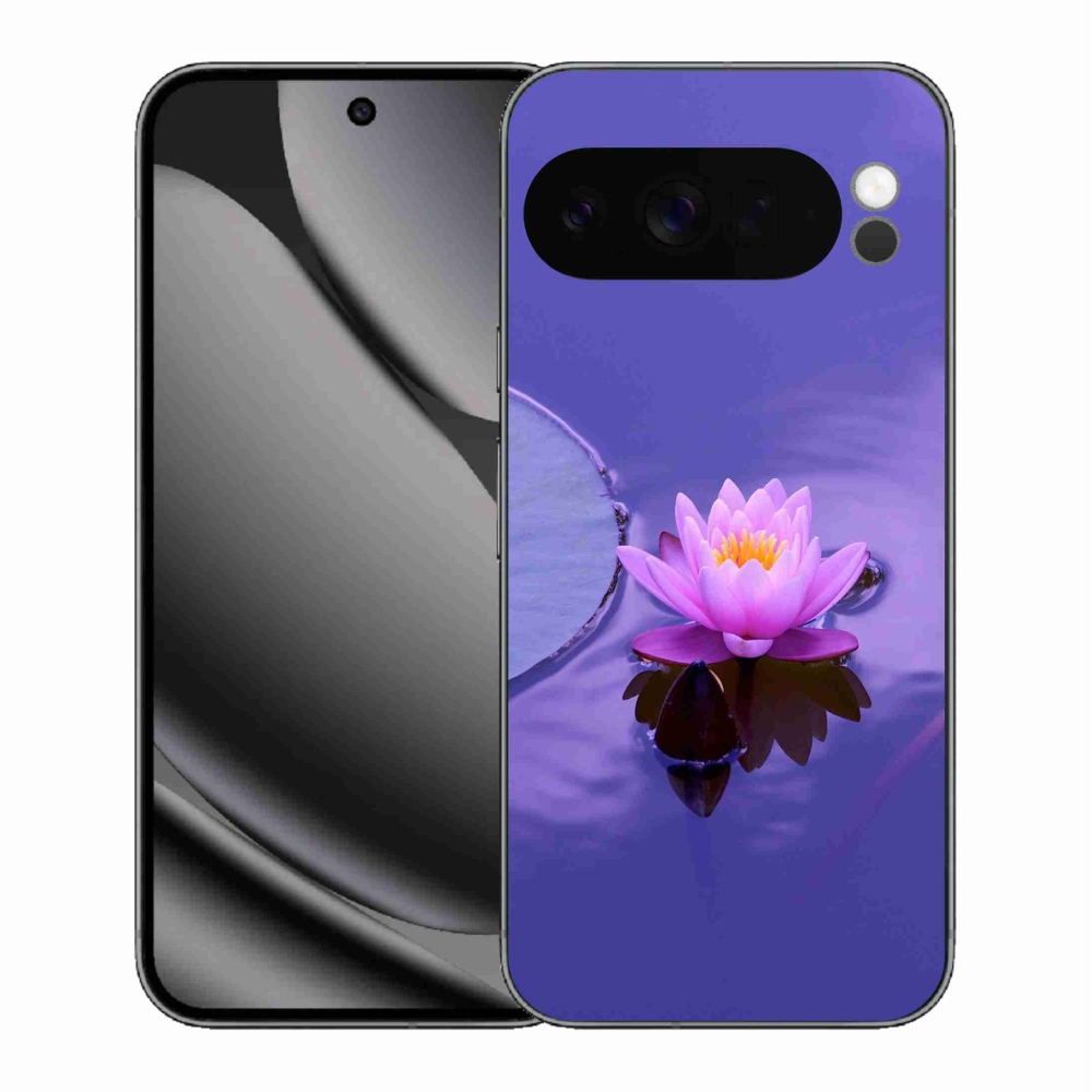 Gélový kryt mmCase na Google Pixel 10 Pro XL - kvet na hladine