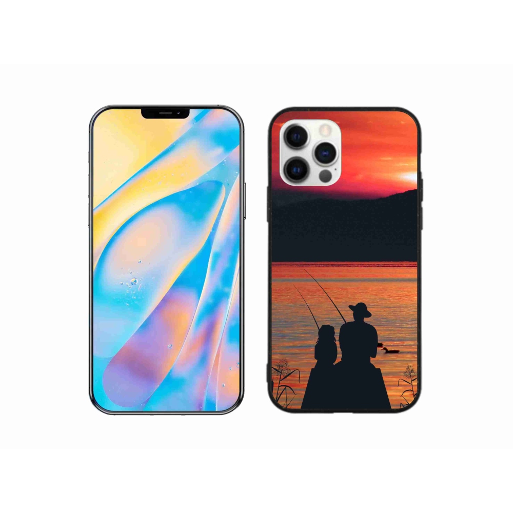 Gélový kryt mmCase na iPhone 12 Pro - rybárčenie 3