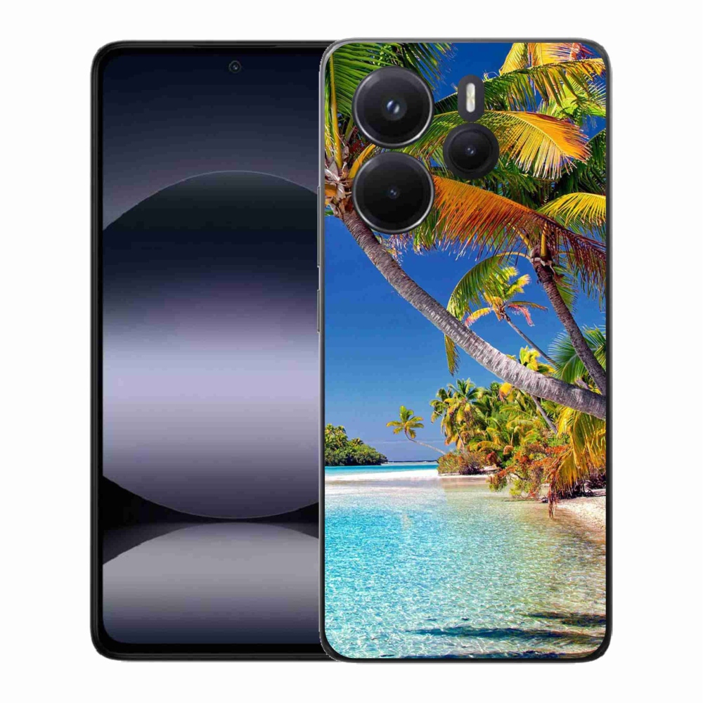 Gélový kryt mmCase na Xiaomi Redmi Note 14 - morská pláž