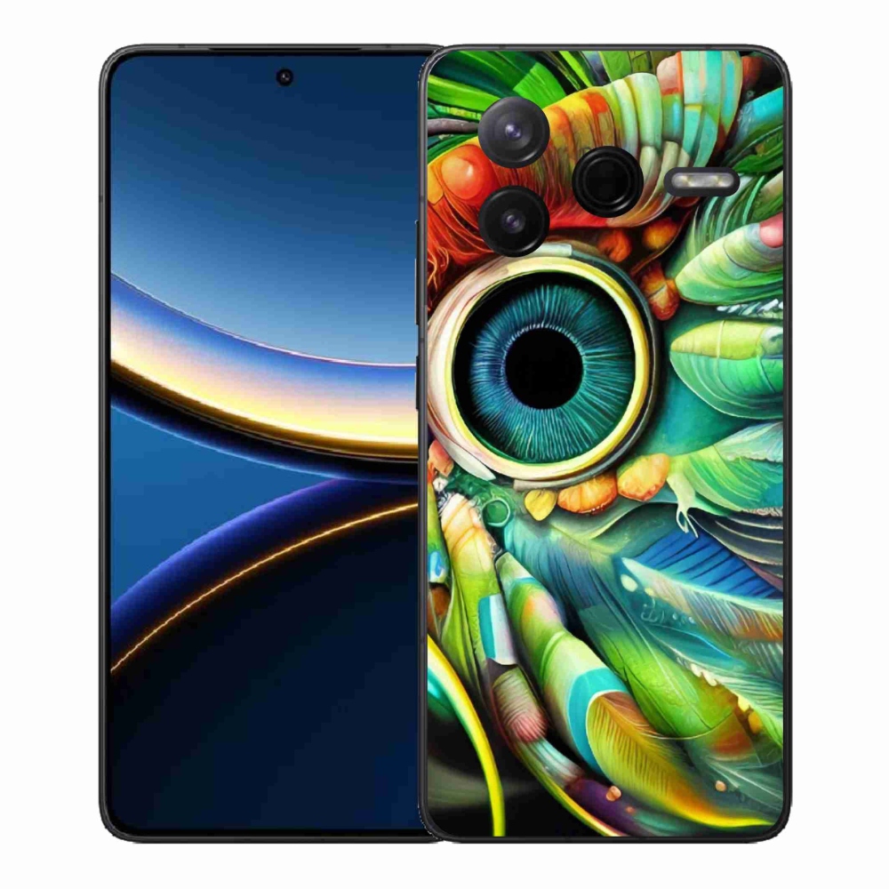 Gélový kryt mmCase na Xiaomi Poco F7 Pro - abstraktný motív 18