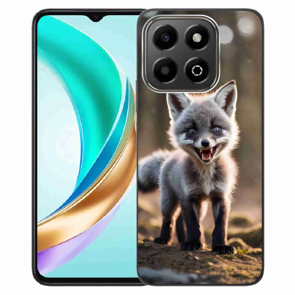Gélový kryt mmCase na Honor X6b - rozzúrená líška