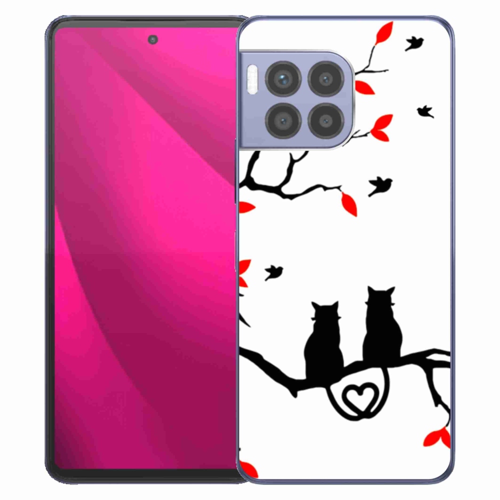 Gélový kryt mmCase na T-Mobile T Phone 2 Pro - mačacia láska