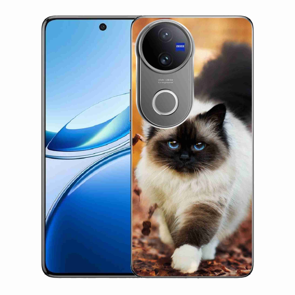 Gélový kryt mmCase na Vivo V50 5G - mačka