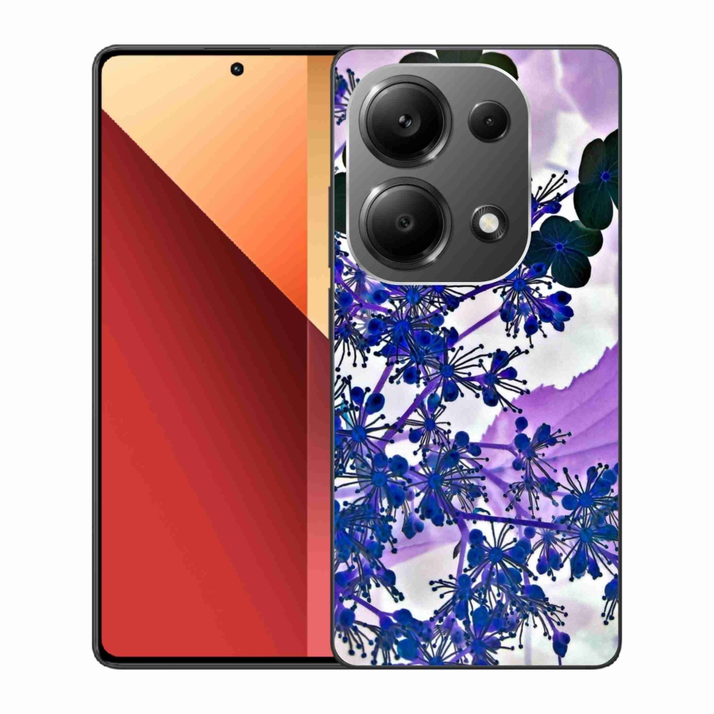 Gélový kryt mmCase na Xiaomi Redmi Note 13 Pro 4G/Poco M6 Pro - kvet hortenzie