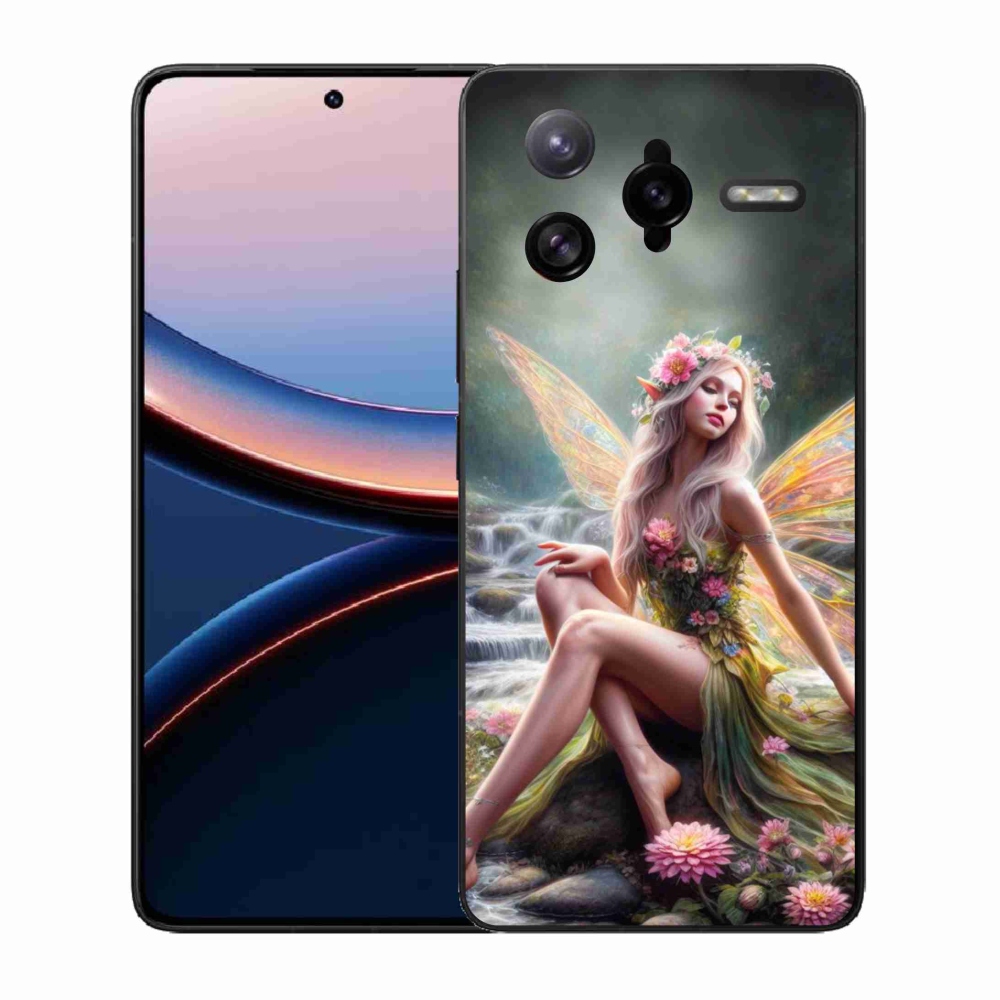 Gélový kryt mmCase na Xiaomi Poco F7 Ultra - motýlia žena 1